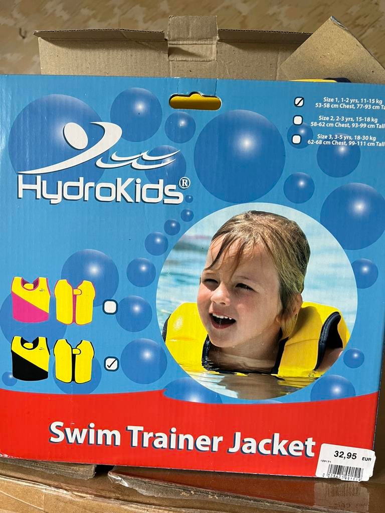Hydrokids swim trainer jacket size 1, Kinderen en Baby's, Ophalen, Zo goed als nieuw