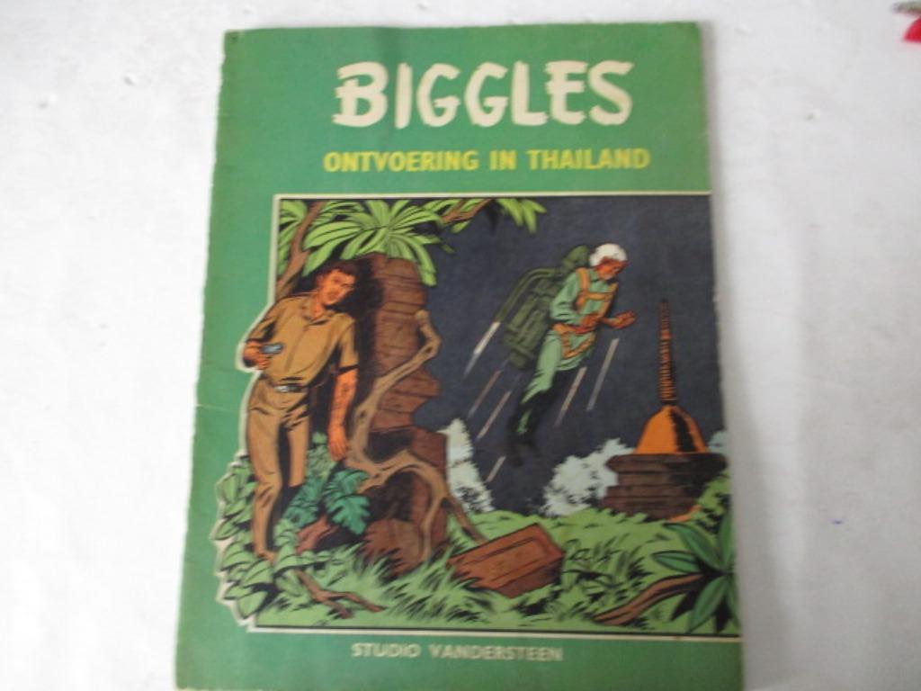 biggles 7 keer, Meerdere stripboeken, Ophalen of Verzenden, Gelezen, Willy Vandersteen
