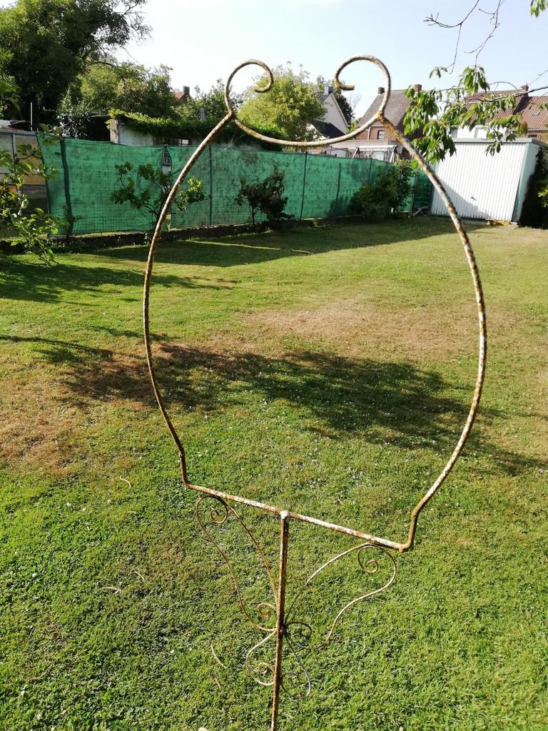 Porte cage vintage fer forgé, Enlèvement ou Envoi, Comme neuf