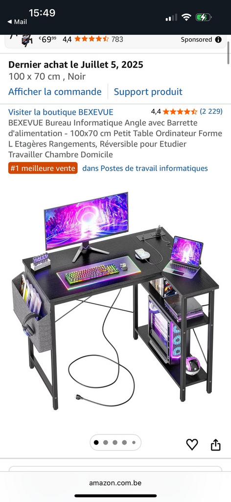 Burreau gaming, Enlèvement, Neuf