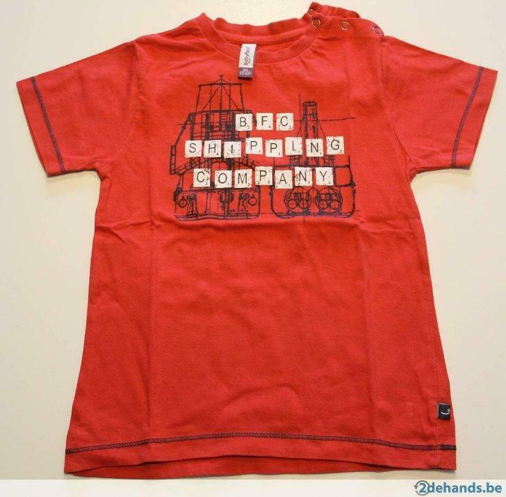 T-shirt 'babyface' (maat 104), Ophalen of Verzenden, Gebruikt, Jongen, Shirt of Longsleeve