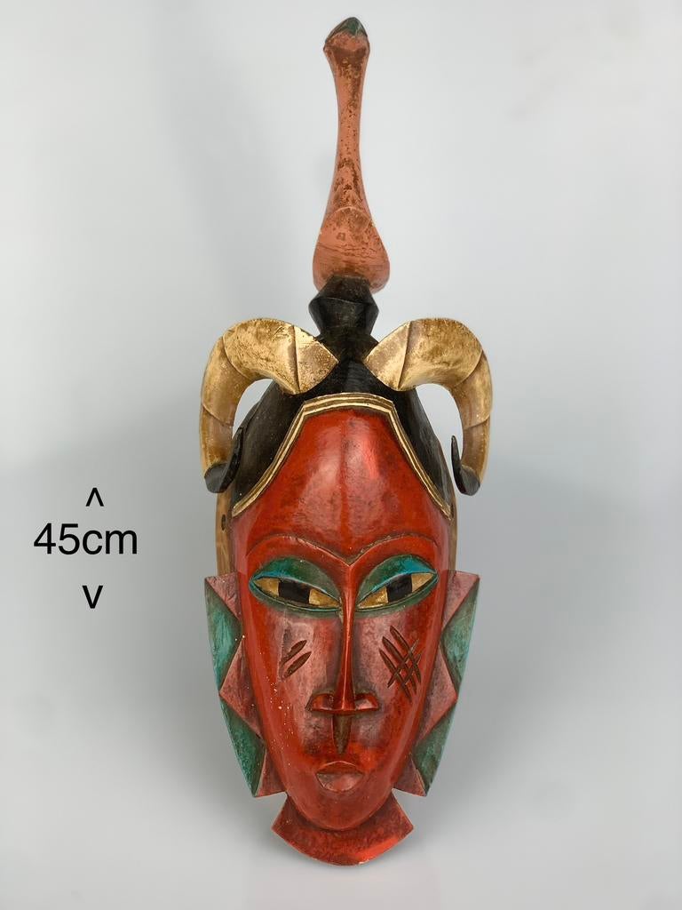 Afrikaans Masker, Antiek en Kunst, Kunst | Niet-Westerse kunst, Ophalen