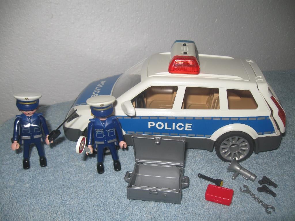 Playmobil 6920 Politiepatrouille met Licht En Geluid, Ophalen of Verzenden, Zo goed als nieuw, Complete set