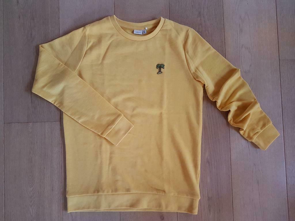 Gele sweater 'Name it' (maat: 158-164), Kinderen en Baby's, Kinderkleding | Maat 158, Meisje, Trui of Vest, Name it, Ophalen of Verzenden