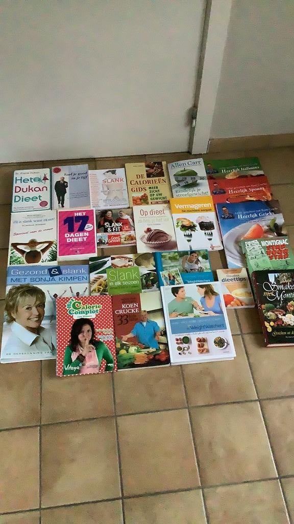 Dieetboeken, Boeken, Ophalen, Zo goed als nieuw