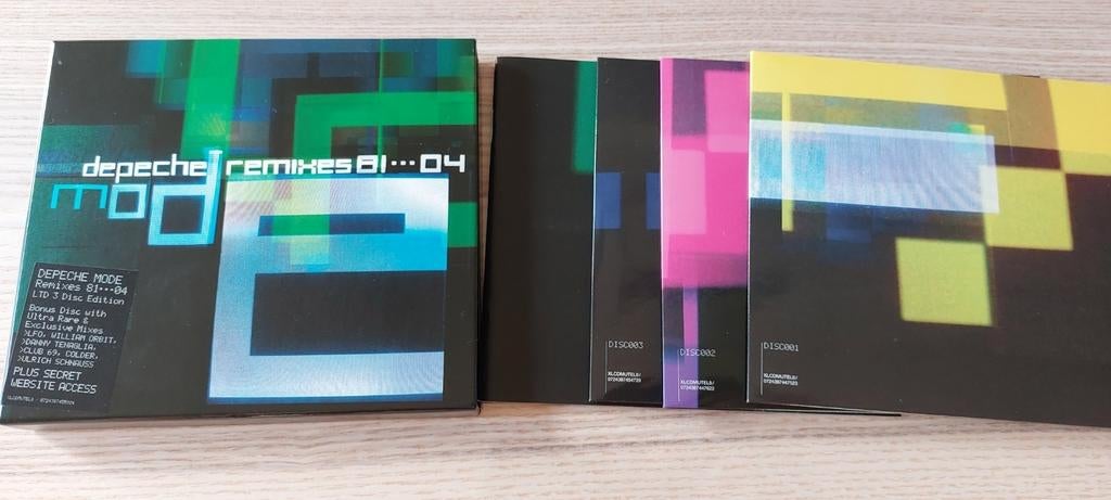 Box Depeche Mode Remixes 81... 04. Beperkte oplage, Cd's en Dvd's, Ophalen of Verzenden, Zo goed als nieuw, Boxset