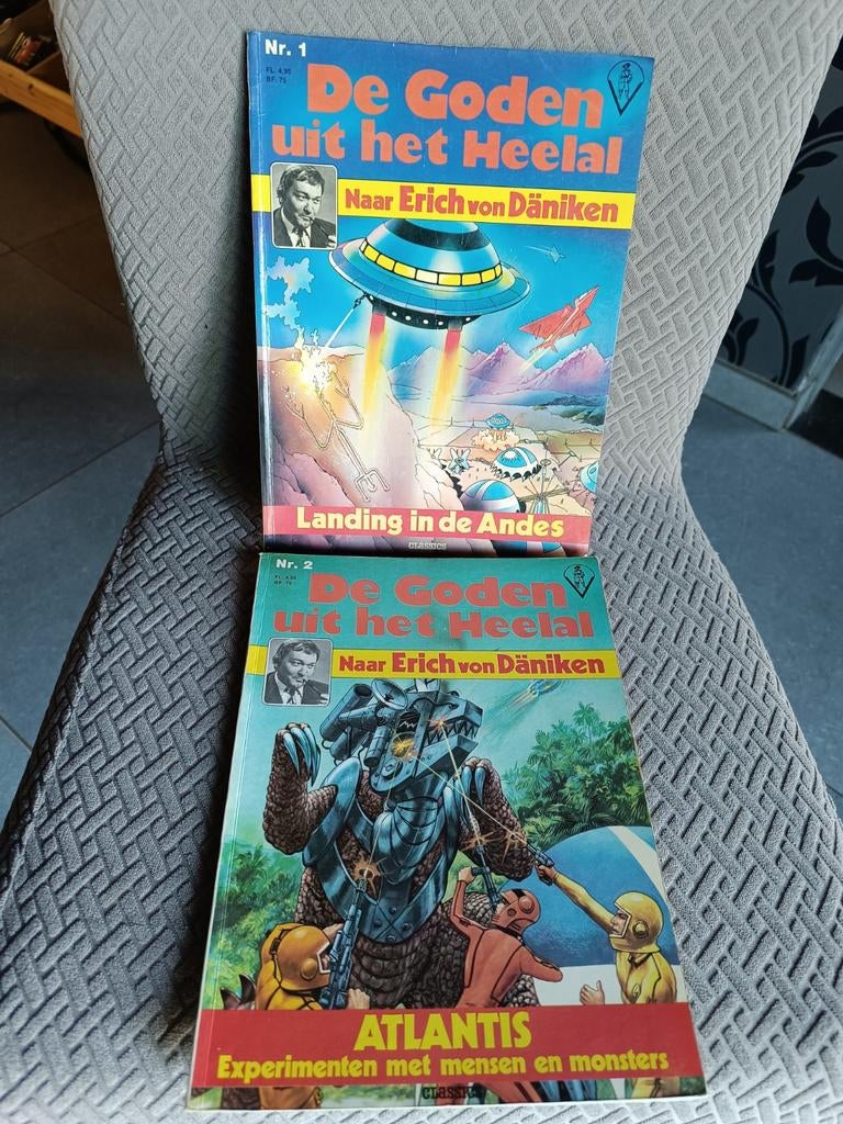 Boguslaw Polch : De Goden uit het heelal nr 1 & 2, Boeken, Ophalen of Verzenden
