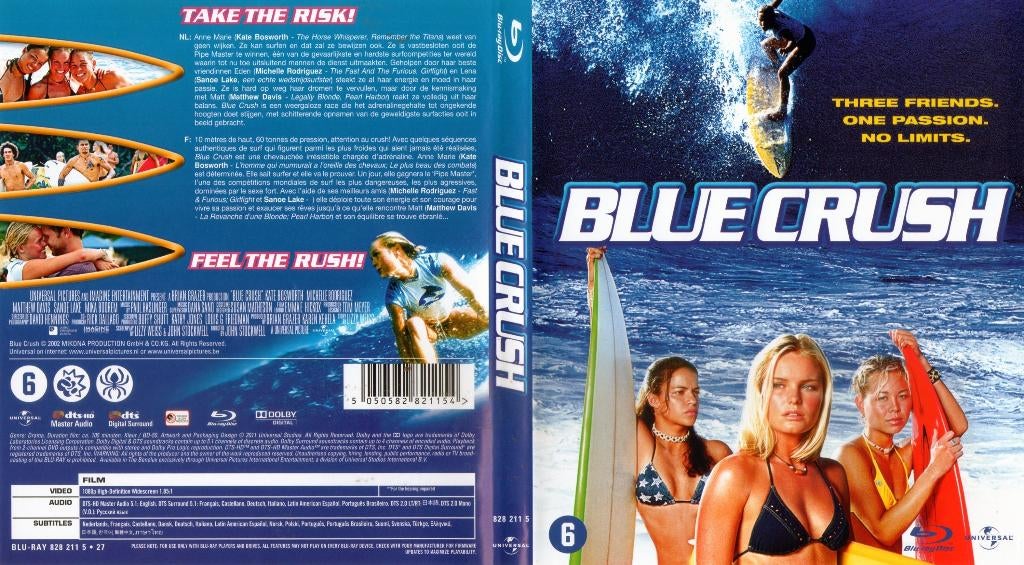 blue crush (blu-ray) neuf, Enlèvement ou Envoi, Comme neuf, Drame