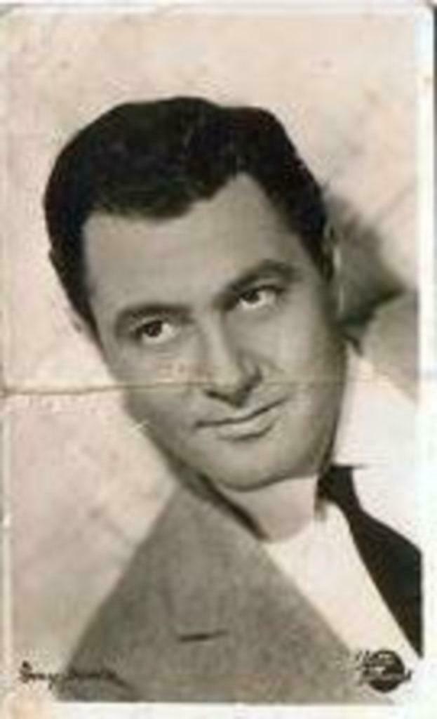 oude prentkaart Tony Martin -postcard-PHOTO card, Verzamelen, Ophalen of Verzenden, Gebruikt, Foto