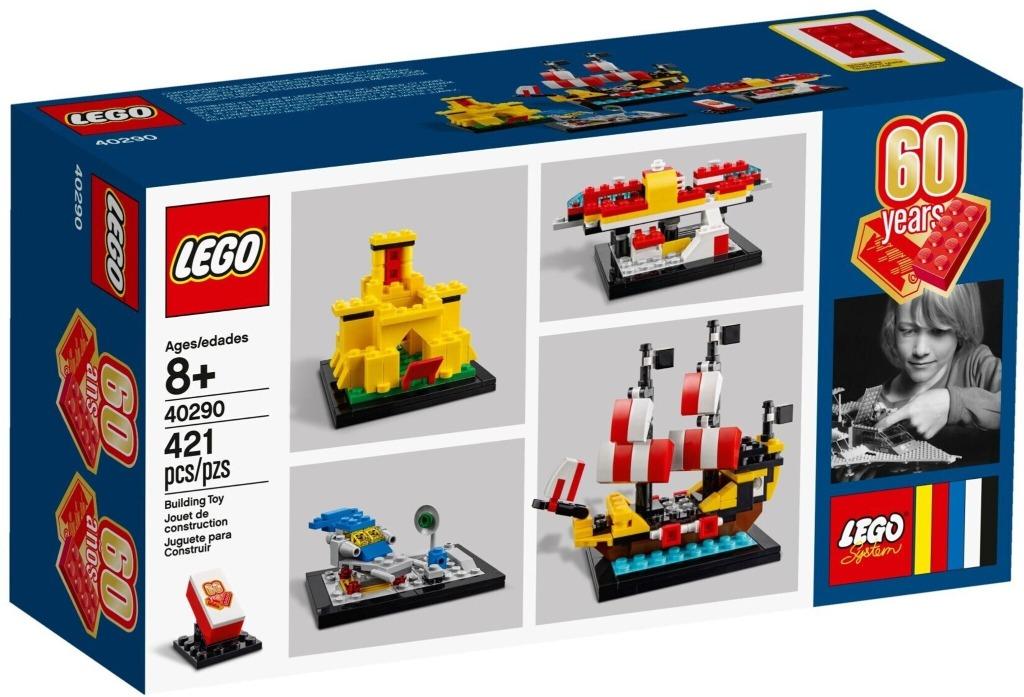 Lego 40290 60 Years of the LEGO Brick (2018), Enlèvement ou Envoi, Neuf, Ensemble complet, Lego