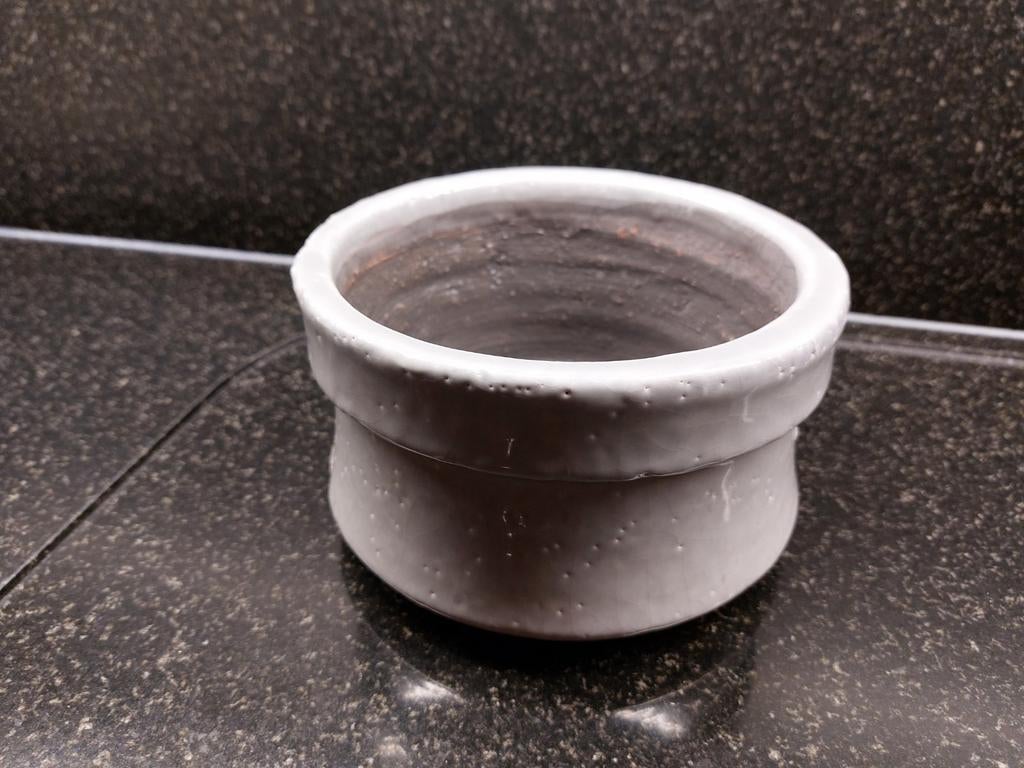 Keramische pot, Ophalen of Verzenden, Zo goed als nieuw