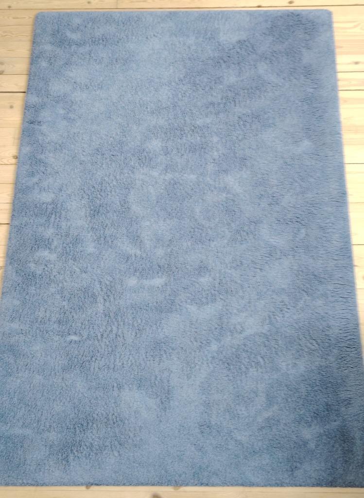 Tapijt Ikea, Ophalen, 100 tot 150 cm, Blauw, Zo goed als nieuw