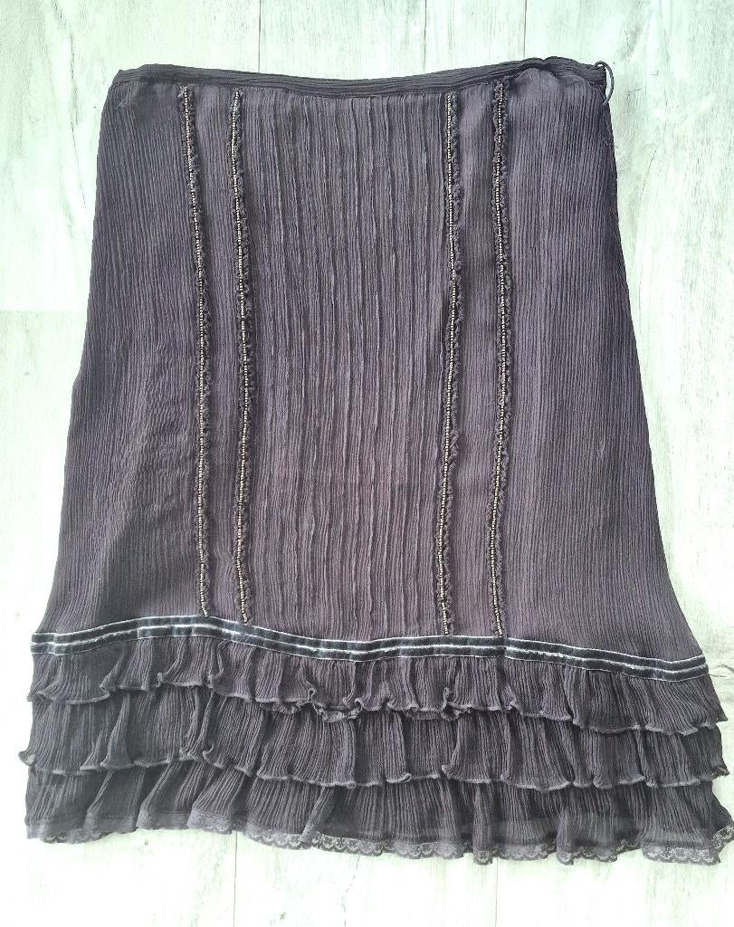 Frivool rokje, Kleding | Dames, Maat 38/40 (M), Bruin, Zara, Ophalen of Verzenden