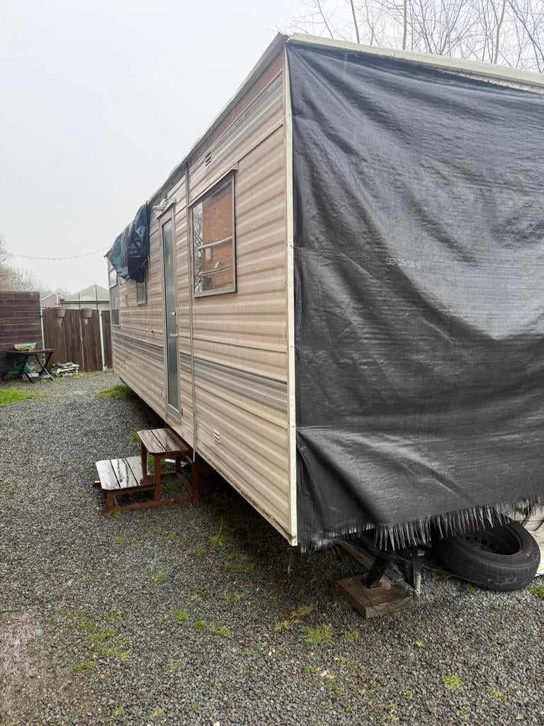 Staan caravan