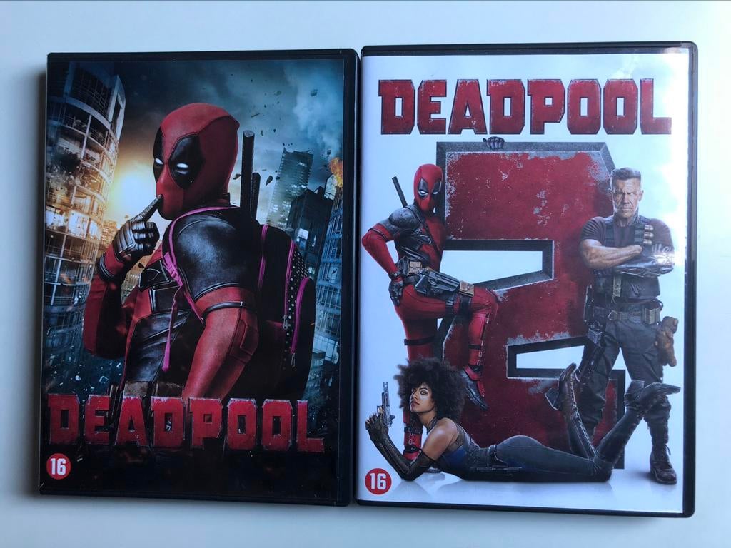 Deadpool 1 en 2 DVD, Cd's en Dvd's, Ophalen of Verzenden, Zo goed als nieuw