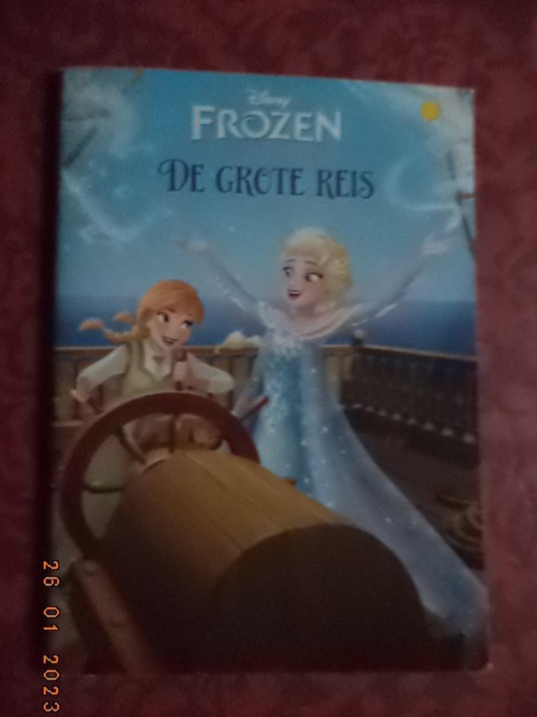 Disney FROZEN: ''De Grote Reis''. 2015. 24 blz. Goede staat., Gelezen, Fictie algemeen, Ophalen of Verzenden, Disney Frozen