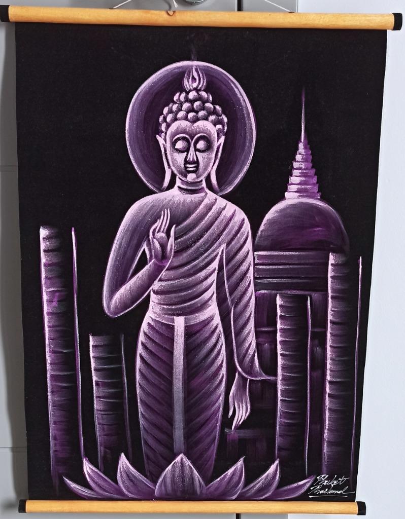 Peinture Thaï, Antiquités & Art, Enlèvement ou Envoi