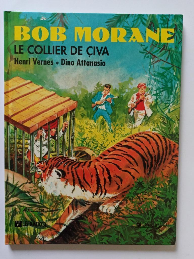 Bob Morane Le collier de Civa, Livres, Enlèvement ou Envoi, Une BD, Attanasio & H Vernes, Utilisé