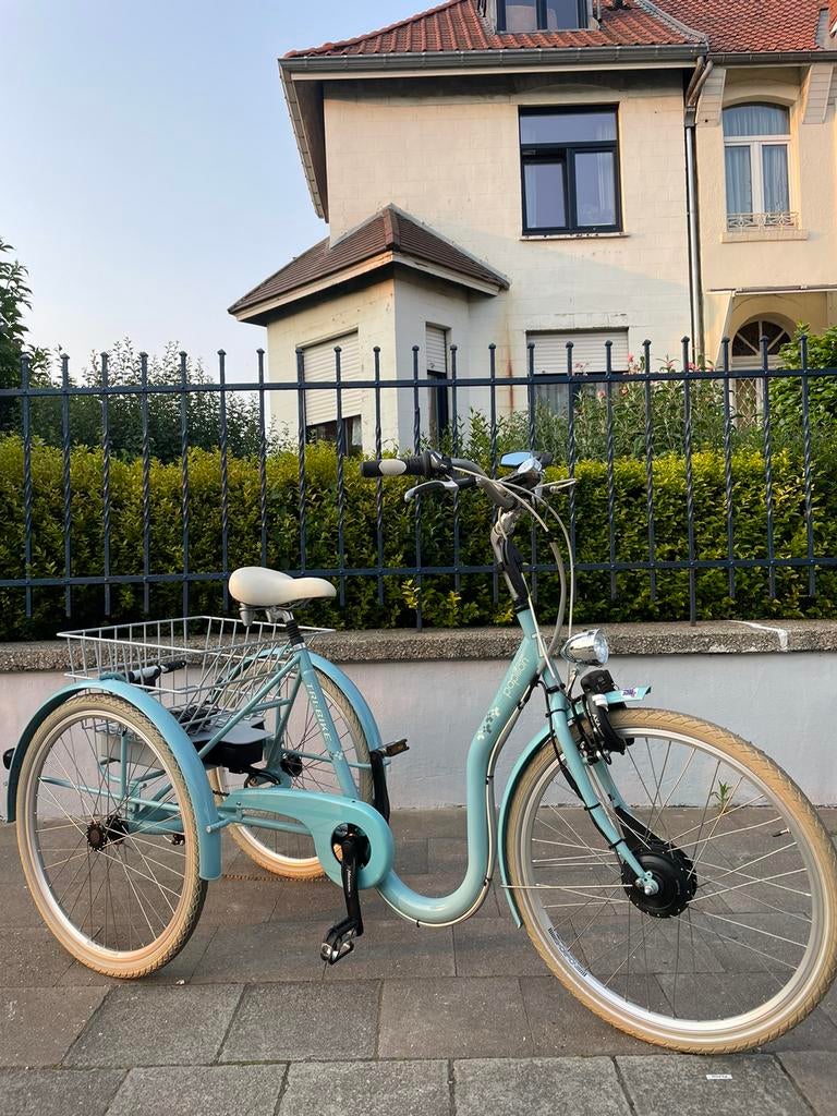 Tri-bike Classic elektrische driewieler nieuwstaat, Ophalen of Verzenden, Zo goed als nieuw