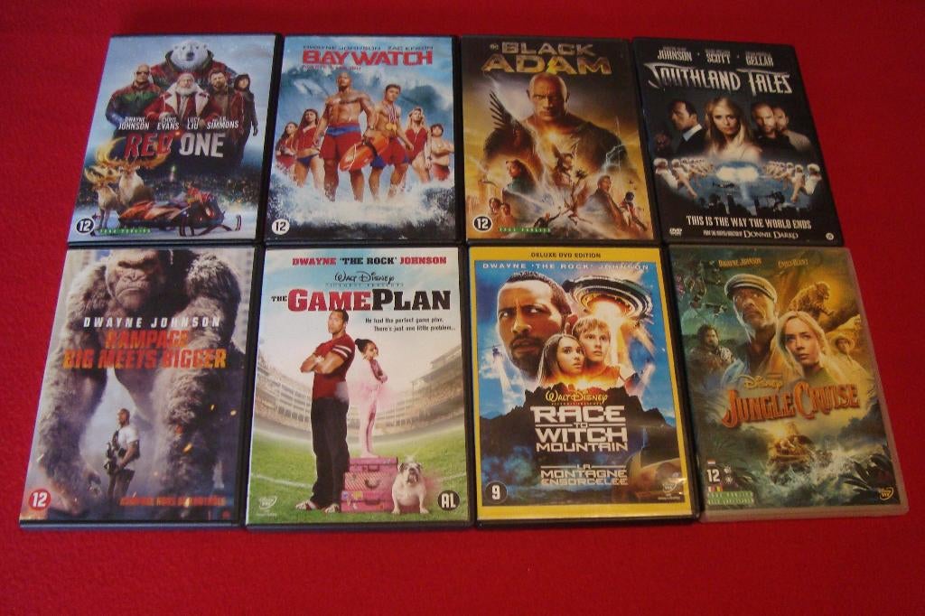 23 dvd's met dwayne johnson, Ophalen of Verzenden, Actiekomedie