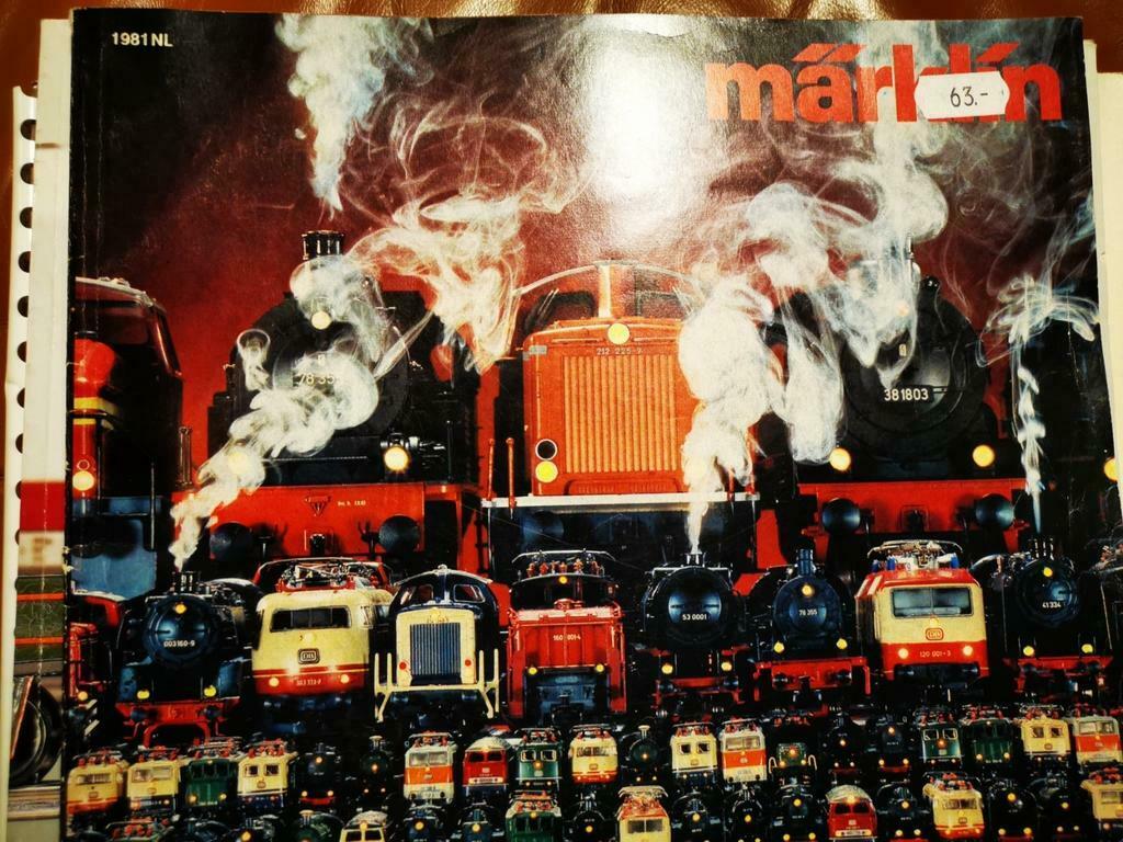 Marklin catalogusen 80's 90's baan ontwerp, Ophalen of Verzenden, Gebruikt, Boek, Tijdschrift of Catalogus, Märklin