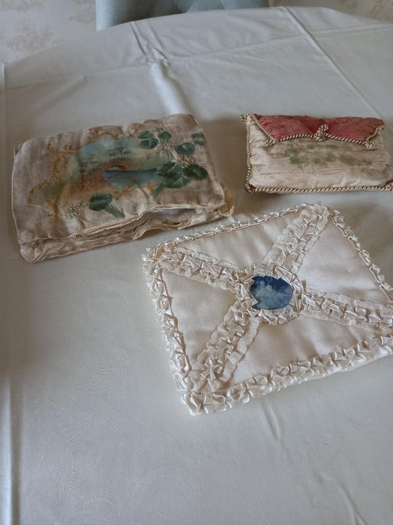 Antiek Pochette of Zakjes, 3 Stuks , VERKOCHT, Ophalen of Verzenden
