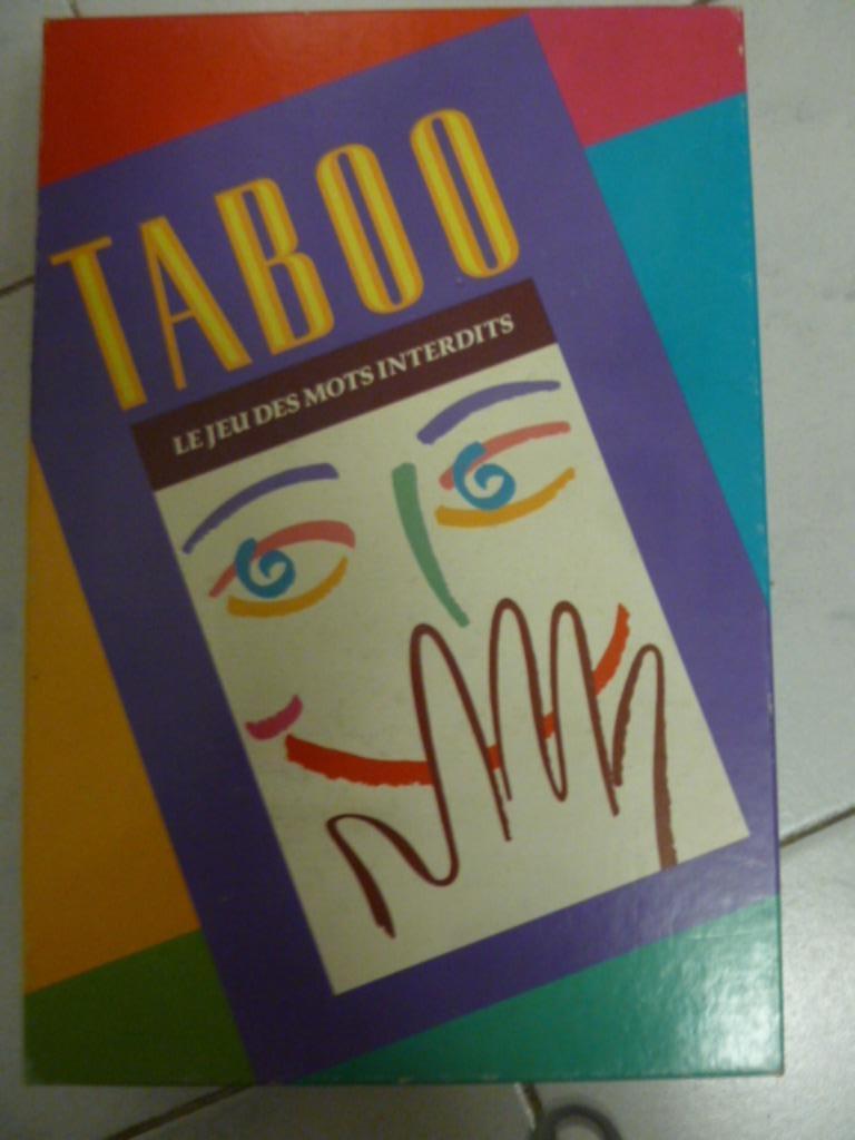Jeu TABOO de MB (1993) 12 ans-adulte-4 joueurs et +, Enlèvement ou Envoi, Comme neuf, MB