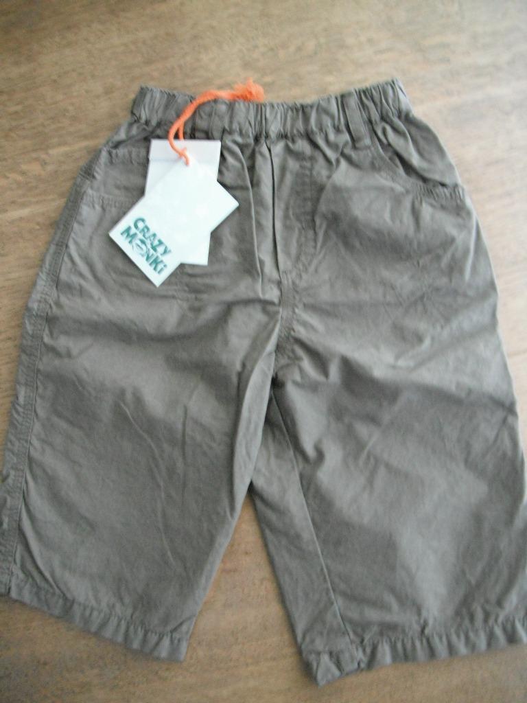 bermuda, merk: crazy monki, maat: 104, nieuw met label, Crazy monki, Nieuw, Ophalen of Verzenden, Jongen