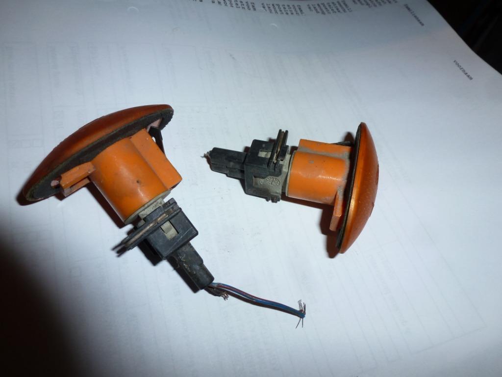 2 x zijknipperlicht ford transit tr3, Auto-onderdelen, Ophalen of Verzenden, Gebruikt, Ford