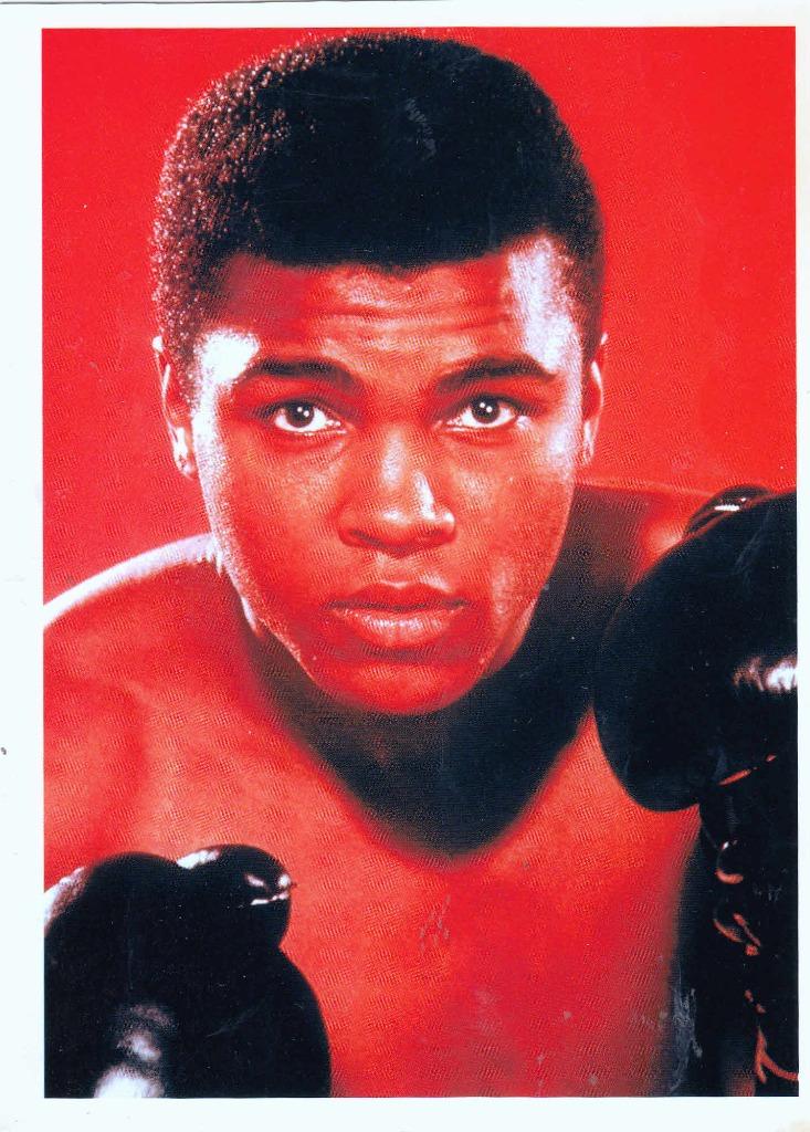 Boksen 10 Fotokaarten Mohammed Ali (Cassius Clay), Sport en Fitness, Boksen, Verzenden, Zo goed als nieuw, Overige