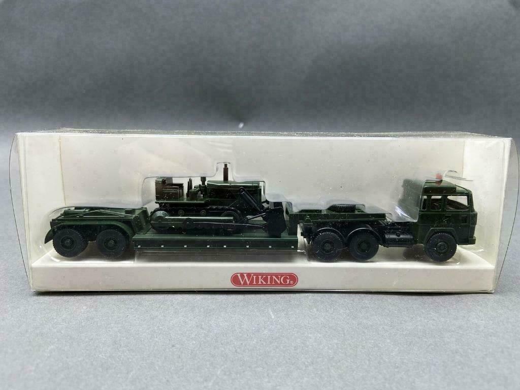 Convoi MAGIRUS + Bulldozer Militaire 1/87 HO WIKING Neuf+Bte, Enlèvement ou Envoi, Neuf, Bus ou Camion, Wiking