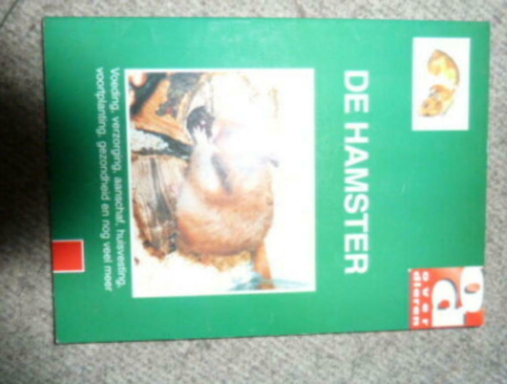 boek DE HAMSTER Voeding verzorging aanschaf huisvesting ..., Livres, Animaux & Animaux domestiques, Utilisé, Lapins ou Rongeurs