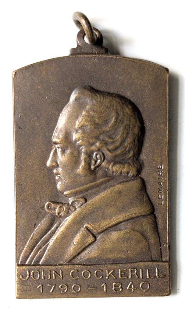 John Cockerill-medaille: overbrenging van de Ashes 1947, Ophalen of Verzenden, Brons