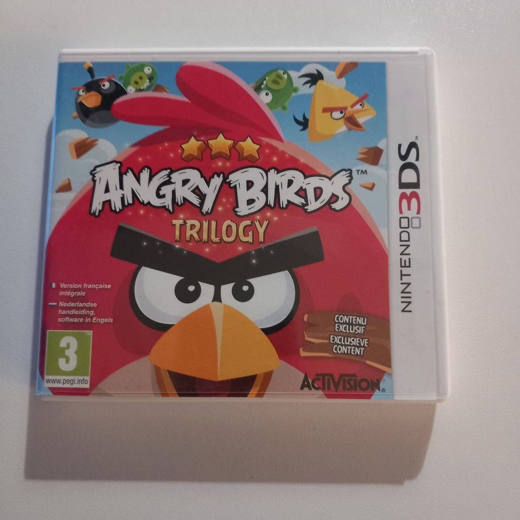 Angry Birds trilogy Nintendo 2ds/3ds, Ophalen of Verzenden, Zo goed als nieuw