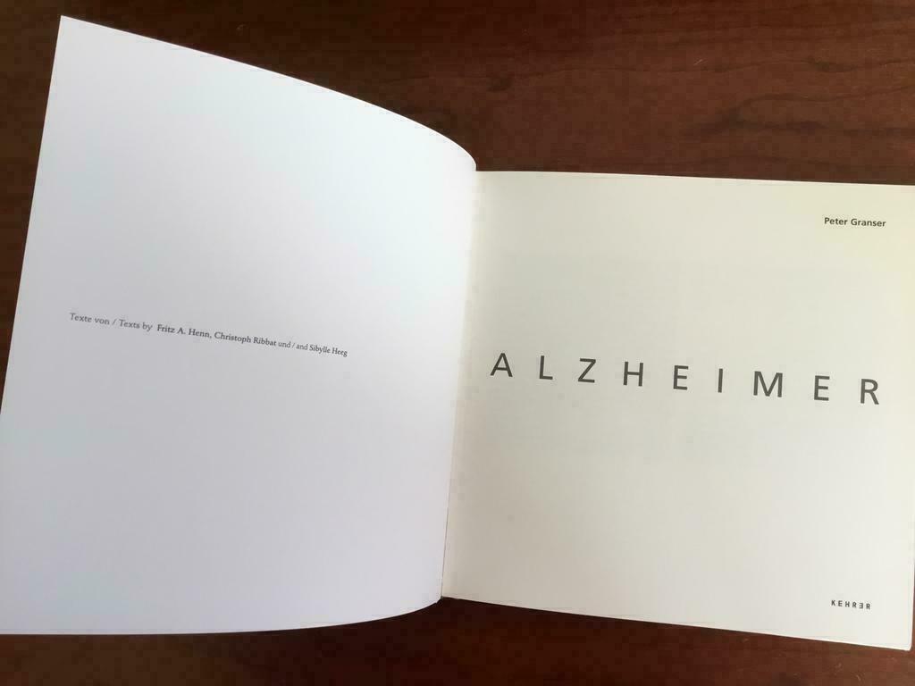 ALZHEIMER PIERRE. GRANSNER, Livres, Livres d'étude & Cours, Neuf