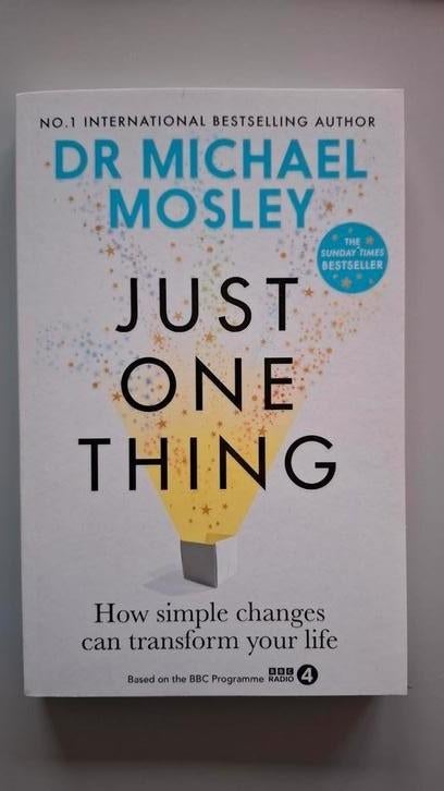 Just one thing - Michael Mosley, Boeken, Ophalen of Verzenden, Nieuw