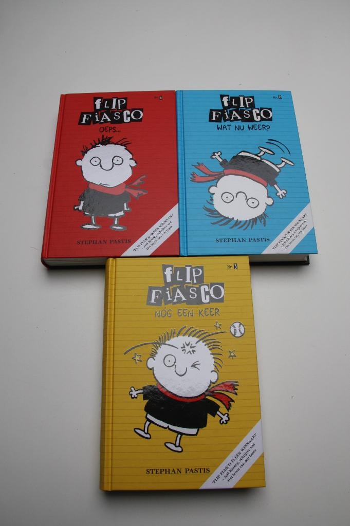 Flip fiasco deel 1-3 * stephan pastis + 9 jaar nieuw, Boeken, Ophalen of Verzenden, Nieuw, Fictie algemeen
