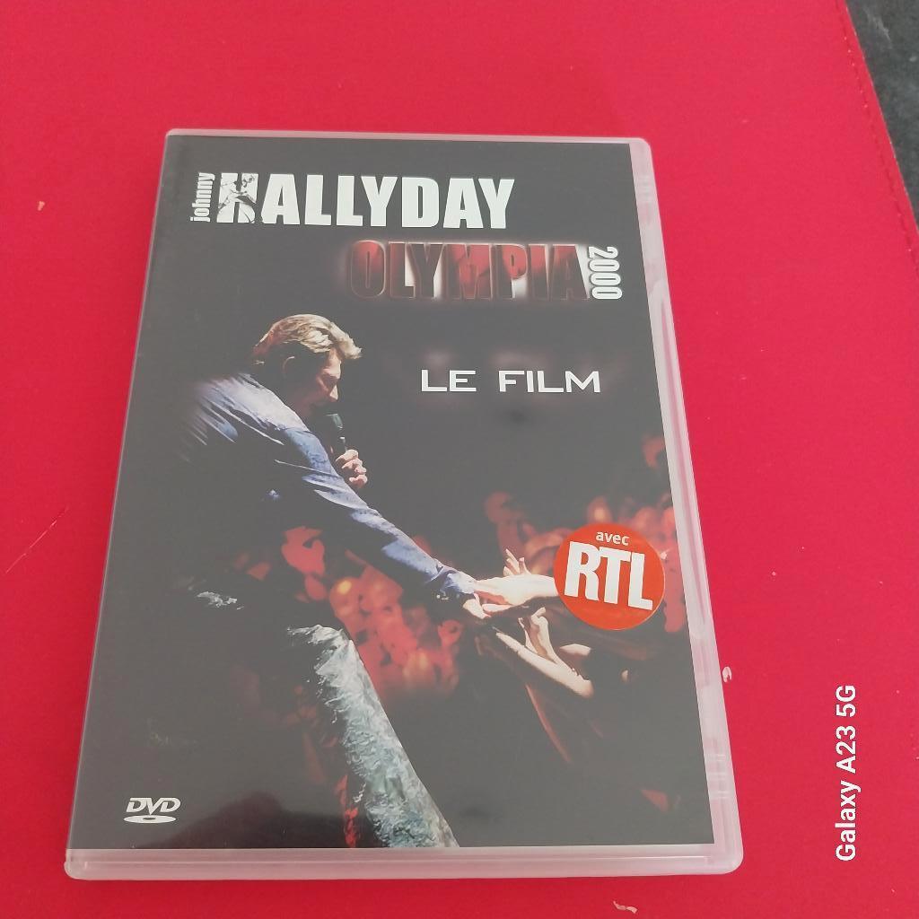 DVD " Olympia 2000- Johnny Hallyday", Tous les âges, Enlèvement, Comme neuf