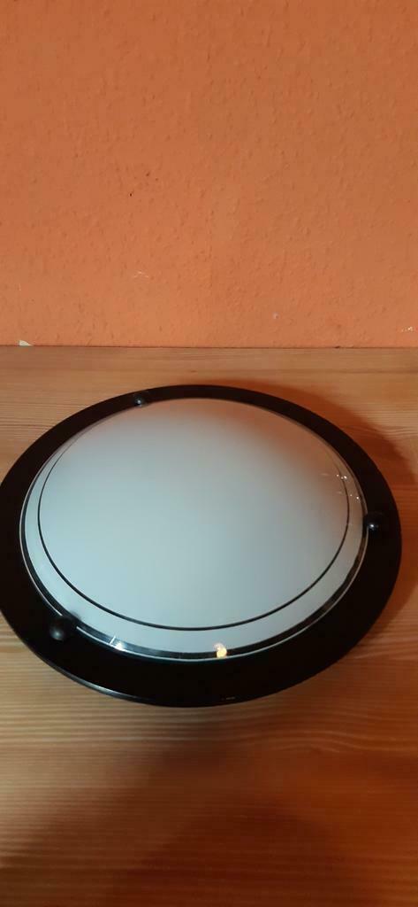 Plafonnier, 2 disponibles, Maison & Meubles, Enlèvement ou Envoi, Utilisé, Verre, Zie foto's