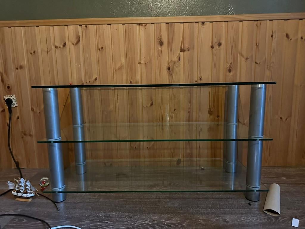 meuble tv, Ophalen, Gebruikt, Glas