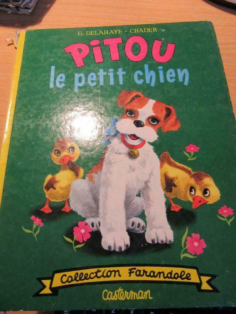 Pitou le petit chien G Delahaye Chader collection Farandole, Livres, Enlèvement, Utilisé