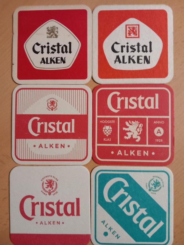 Sous-bocks Cristal Alken (330), Enlèvement ou Envoi, Comme neuf