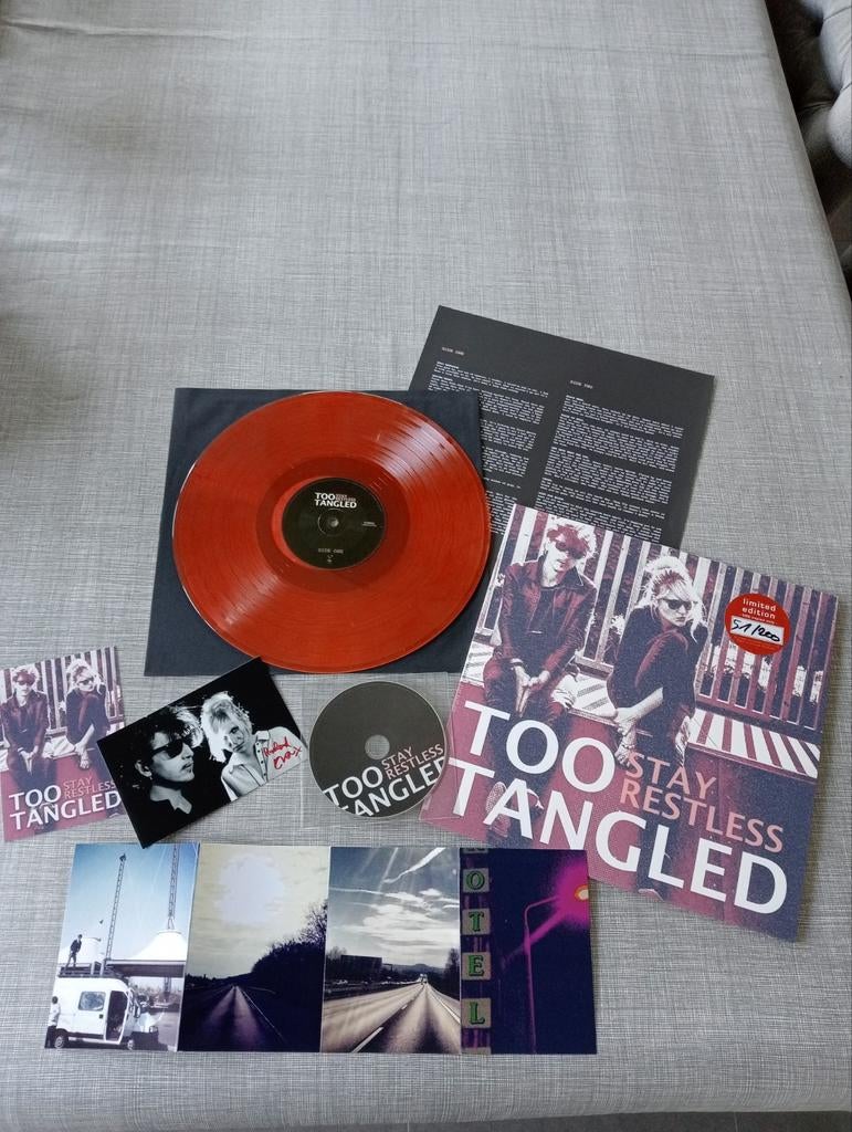 Belpop Too Tangled seul 200 exemplaires numérotés Stay Restl, Enlèvement ou Envoi, Comme neuf, 12 pouces, Alternatif