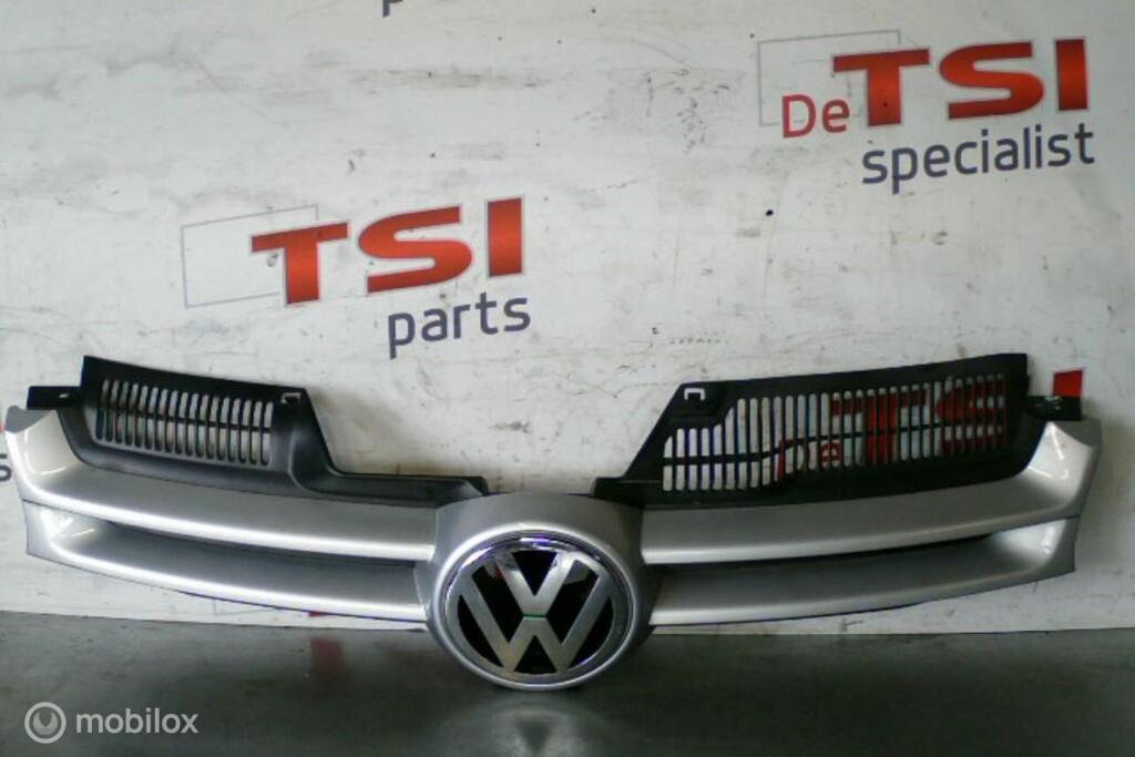 Grille 1K0853651A Volkswagen Golf V ('03-'08) LA7W, Autos : Pièces & Accessoires, Carrosserie & Tôlerie, Volkswagen, Utilisé, Enlèvement ou Envoi