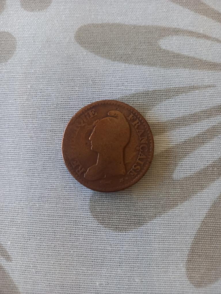 Franse decimus, Postzegels en Munten, Ophalen of Verzenden, Brons