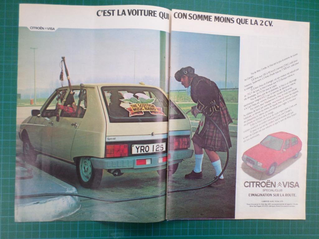 Citroën Visa - publicité papier - 1980, Enlèvement ou Envoi, Utilisé, Autres types
