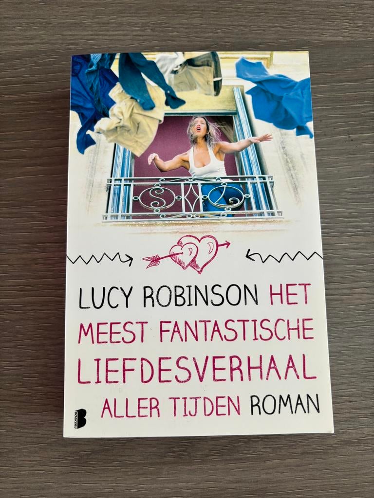 Het meest fantastische liefdesverhaal aller tijden, Enlèvement ou Envoi, Comme neuf, Lucy Robinson