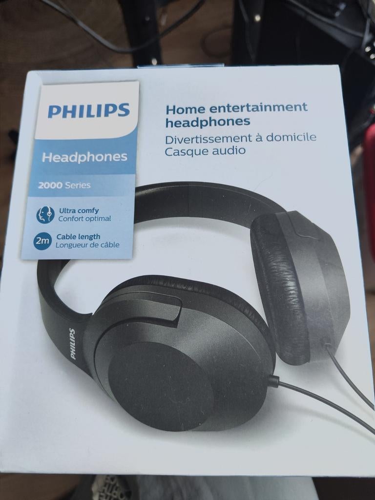 Philips TAH2005BK/00, TV, Hi-fi & Vidéo, Casques audio, Supra-aural, Philips, Enlèvement