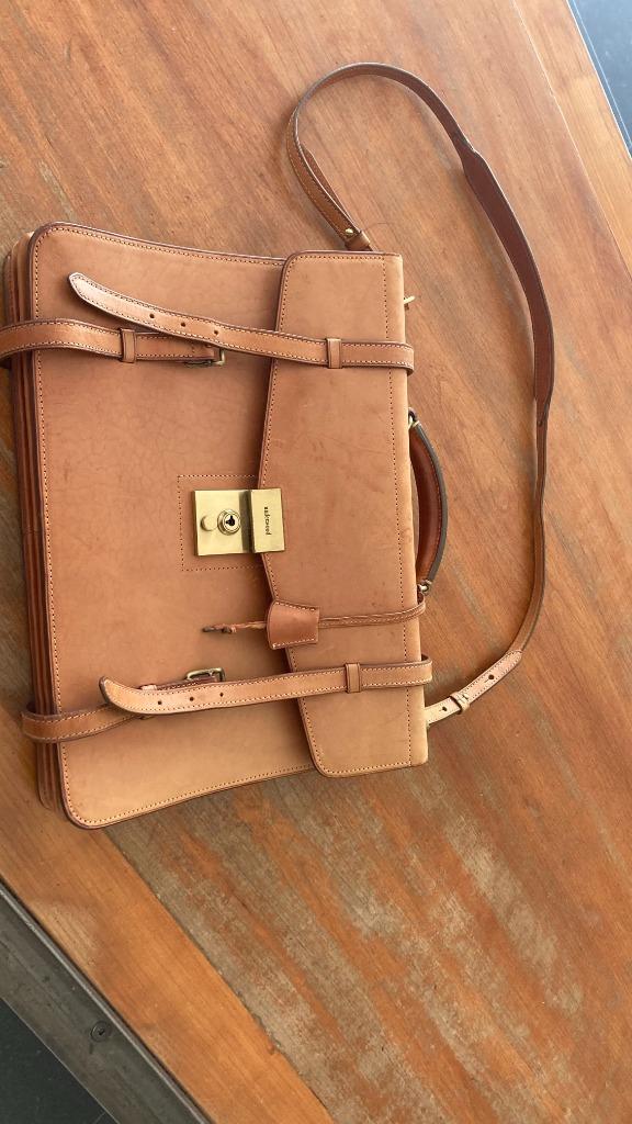 sacoche, Cuir, Enlèvement ou Envoi, 30 à 40 cm, Autres couleurs