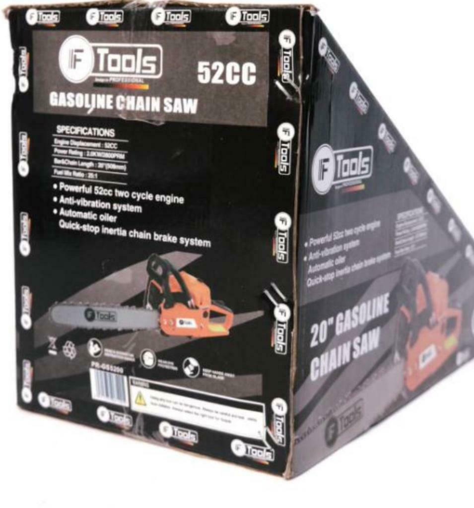Nieuwe kettingzagen in doos!! Easy start tronconneuse, Bricolage & Construction, Enlèvement, Neuf